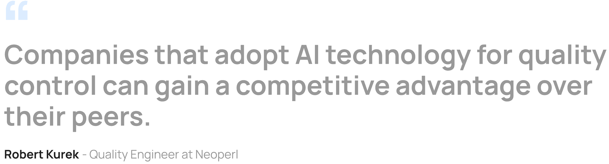 Industry quote
