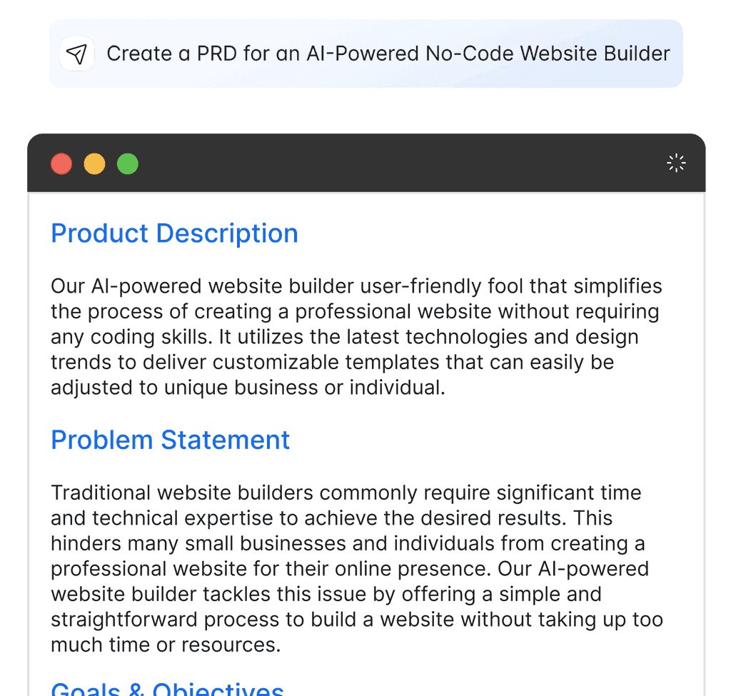 Create & Review PRD