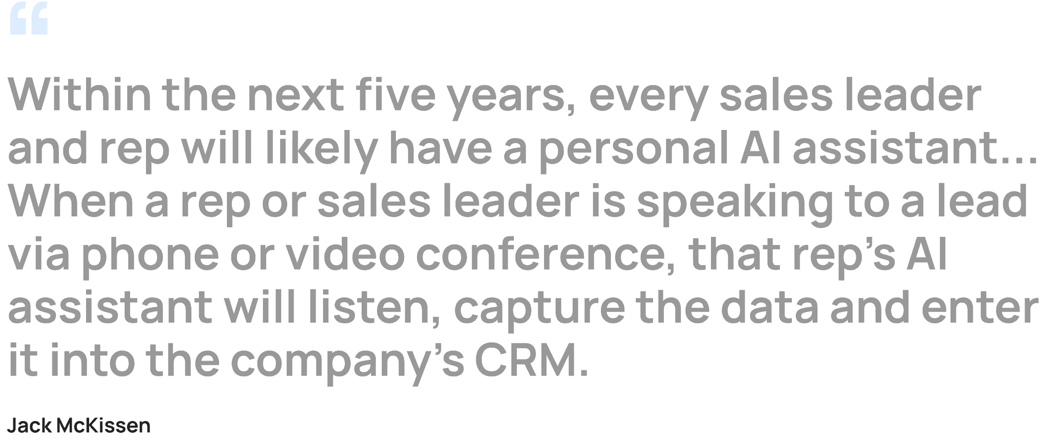 Industry quote